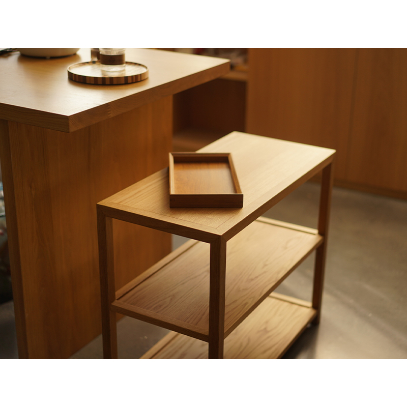 Minimalist Wooden Tea Stand