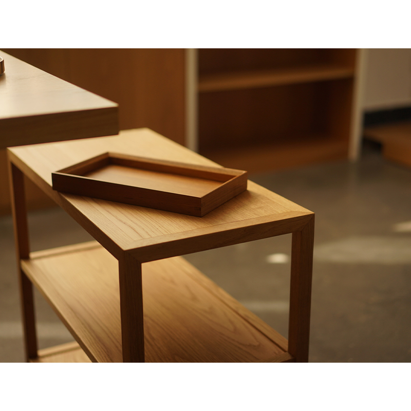 Minimalist Wooden Tea Stand