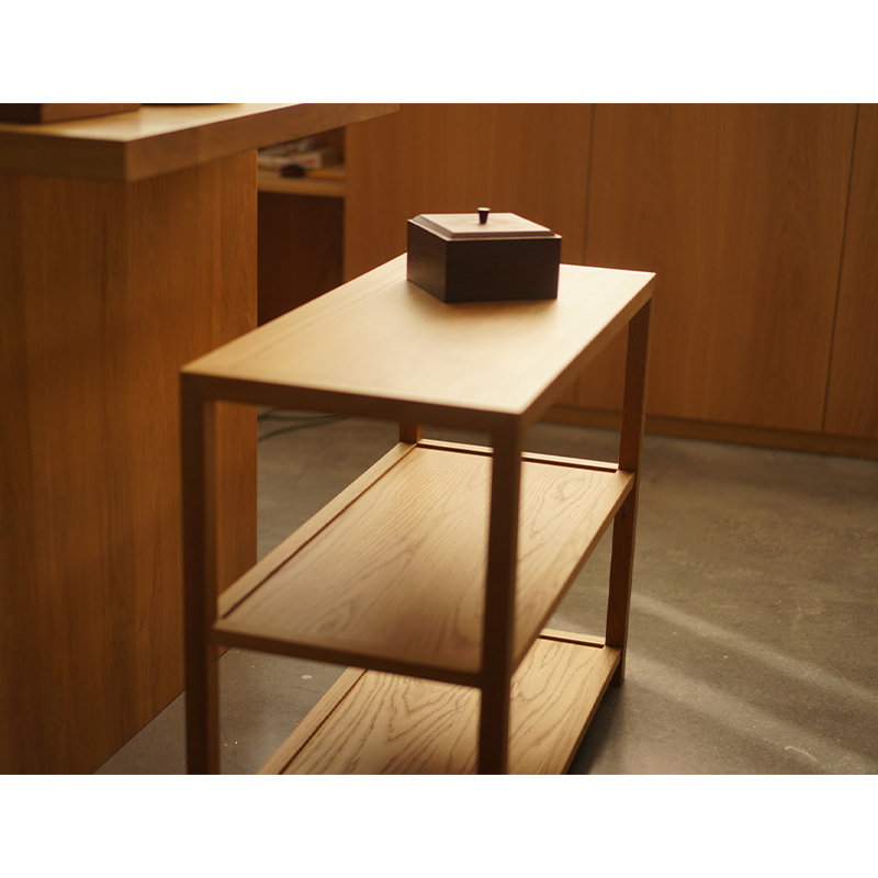 Minimalist Wooden Tea Stand