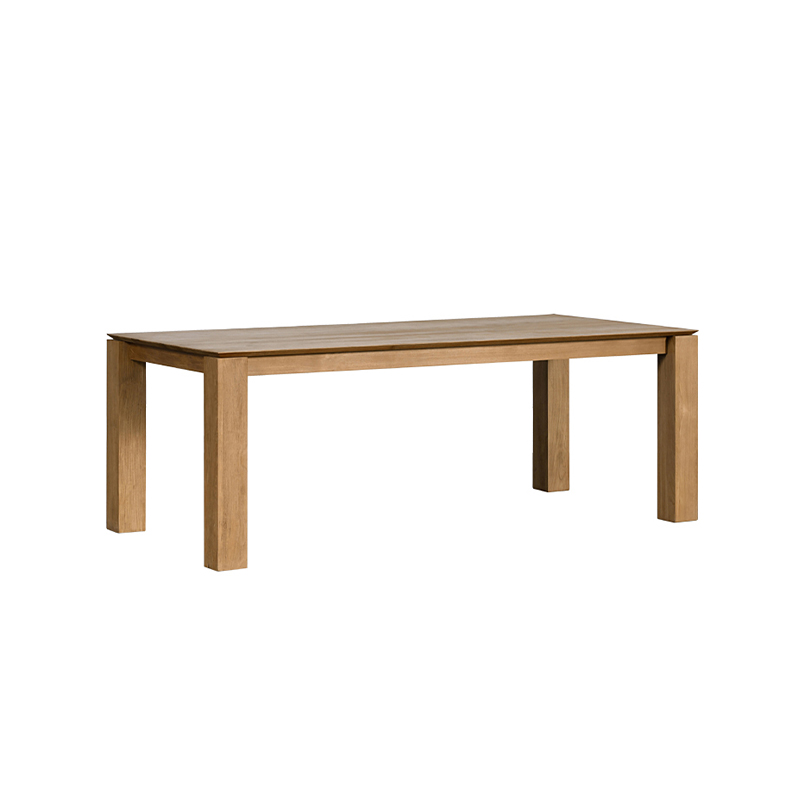 How to choose the surface coating process for a white oak tea table to highlight the natural texture of the wood?